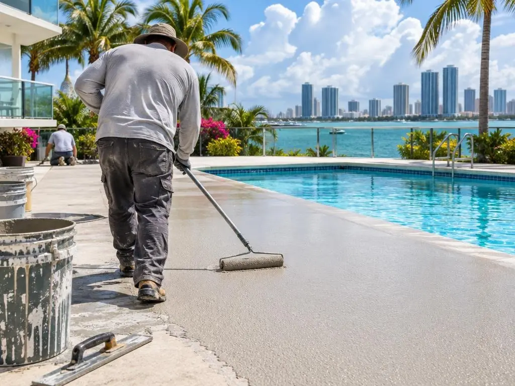 Terrace & Pool Deck Coatings in Miami, FL